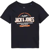 Jack & jones T-Shirt Logo 12258877 Dunkelblau Regular Fit