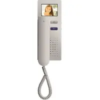 Technisat TCS IVH4222-0140 Video 2-Draht Türtelefon m.2 Tasten APmontage weiß (IVH4222-0140)