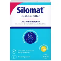 STADA Consumer Health Deutschland GmbH Silomat Hustenstiller Dmp Zitron.-geschm.7,7mg Lup 20 St