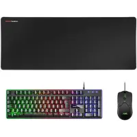 Mars Gaming Mcpx Gaming-tastatur Und -maus Mit Mauspad