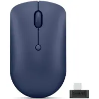Lenovo 540, Beidhändig, Optisch, RF Wireless, 2400 DPI, Blau