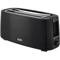 EDM Toaster 1400w Schwarz One Size / EU Plug 220V Schwarz One Size