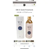 EM Agriton EM X Gold Erfrischungsgetränk mit Antioxidantien