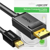 UGREEN Cable Ugreen DisplayPort Mini - DisplayPort 1.5m black (10477)