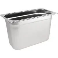 Vogue GN-Behälter Edelstahl 20cm GN1/3