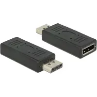 DeLOCK - DisplayPort-Adapter - DisplayPort (M) zu DisplayPort (W) - Schwarz