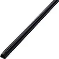 Cablefix AG 127228, Gerade Kabelrinne, Wand, Kunststoff, Schwarz