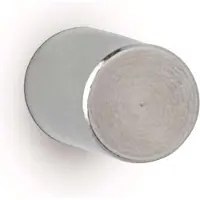 MAUL Neodym-Stabgreifmagnet , Haftkraft 2,4 kg, 4 Stück, Ø 10 x H 20 mm, Stahlgehäuse, hellsilber