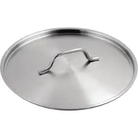 Vogue Deckel aus Edelstahl 30 cm Durchmesser, spülmaschinengeeignet, passend für Modell T193