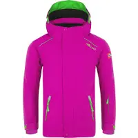 TROLLKIDS Jungen Wasserdichte Jacke Rosa 913-213 Grösse 176