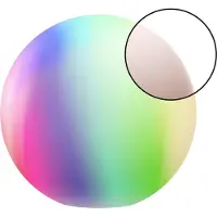TINT Smart Home Calluna, Ø 50 cm, sand, ZigBee ,RGBWW, E27