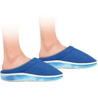 Industex Gel-Slipper Integrierte Gelsohle Industex Blau