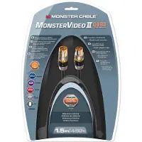 Monster Mv2a Quad Cable Antenne Quadruple Blindage 1.5m