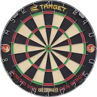 Target Dimitri van den Bergh Set Profi-Dartboard