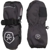 Color Kids - Kid's Mittens Waterproof Recycled - Handschuhe Gr 8-10 years grau