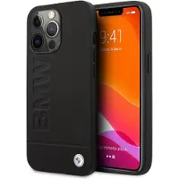 BMW Bmhmp14lsllbk Iphone 14 Pro 6.1 Signature Imprint Handyhülle