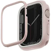 Uniq Moduo Case mit bezel für das Apple Watch - 44 / 45 mm - Blush (Pink/White)
