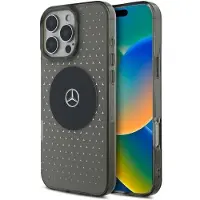 Mercedes Fall Mb Fall Stern-Muster Na Iphone 16 Pro - Czarne