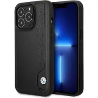 BMW Bmhcp14x22rbdk Iphone 14 Pro Max 6.7 Leather Dots Handyhülle