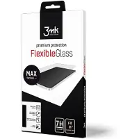 3MK hybrid glass Flexible 2.5D Max for iPhone Xr black frame
