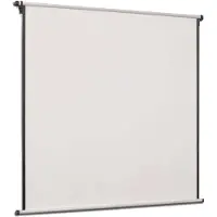 MAUL Projektionsrollo, Leinwand, 134 x 114 cm, DIN 19045