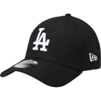 New Era Kappe League Essential 39THIRTY Los Angeles Dodgers Unisex Black / White - XS/S