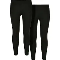 Urban Classics Girls Jersey Leggings 2-Pack