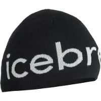Icebreaker Mütze Merino Beanie Black Ecru Heather