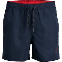 Jack & Jones Badeshorts Jpstfiji 12225961 Dunkelblau Regular Fit