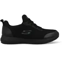 SKECHERS SQUAD SR Damen Berufsschuhe Schwarz