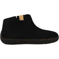 Tofvel Pantoffel Unisex Rabara Schwarz Wollfilz