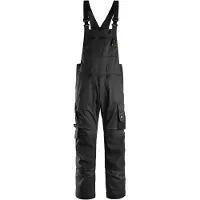 Snickers AllroundWork Stretch Latzhose - Schwarz/Schwarz 103 normal 60