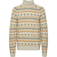 Blend Weihnachtspullover Herren beige gemustert, XL 703630-0003-09970