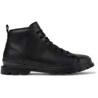 Camper , Brutus, Men Ankle Boot, Black, 46, (EU)