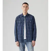Levi's Jackson Worker Blairmore Indigo Yarndye Größe: S | Casual hemden Outlet | Herren | Blau