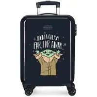 Disney für Mädchen. 2891721 Star Wars Far Way 55 cm schwarz starre Kabinenkoffer schwarz (OSFA), Lässig, ABS/Polykarbonat, Kinderbekleidung