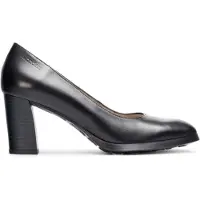 Wonders für Damen. L-1101_2525_5792 Lederschuhe Fenix Schwarz (36), 5 bis 8 cm, Keine, Lässig, Party