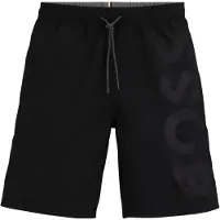 BOSS für Herren. 50509127 Orca schwarzer Badeanzug (L), Strandbekleidung, Recyceltes Polyester, Nachhaltig