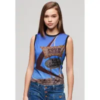 Superdry Sub Print ärmelloses T-shirt