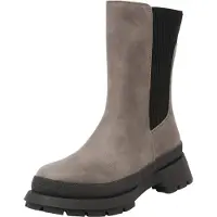 Buffalo Stiefelette "Stiefelette Lederimitat/Textil"