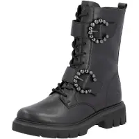 Remonte Schnürstiefel Schwarz