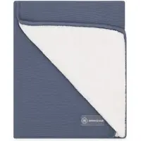 Emma & noah Babydecke Essential Winter 75x95 cm, blau