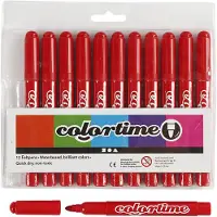 Creativ Company stifte Linienstärke 5 mm rot 12 Stück