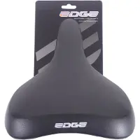Edge Towny Fahrradsattel mit Memory Foam Schwarz