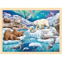 Gollnest & Kiesel Einlegepuzzle Polarnacht