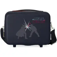 Disney Unisex für Kinder. 3713922 Star Wars Swords navy anpassungsfähige Kulturtasche (OSFA), Lässig, ABS/Polykarbonat, Marine, Kinderbeklei