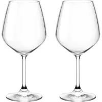 Bormioli Rocco Rotweinglas Restaurant Set 2 Stück - transparentes Glas