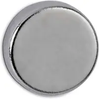 MAUL Neodym-Scheiben-/Zylindermagnet ø 10 mm x 3 Scheibe, 10 Stück