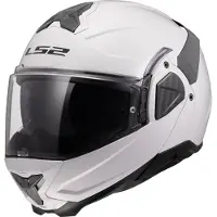 LS2 FF910 Advant II Solid Weiß Klapphelm Größe 3XL