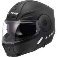 LS2 LS2FF902ScopeIISolidMattSchwarz06Klapphelm Größe XS